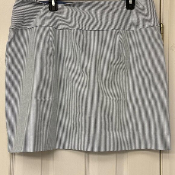 SC & Co Blue Stripe Pull-on Skirt Skort Women’s XXL - Golf Pickleball - Picture 6 of 9